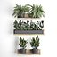 Plant set wall decor vertical garden 398