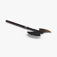 Medieval Battle Axe 02