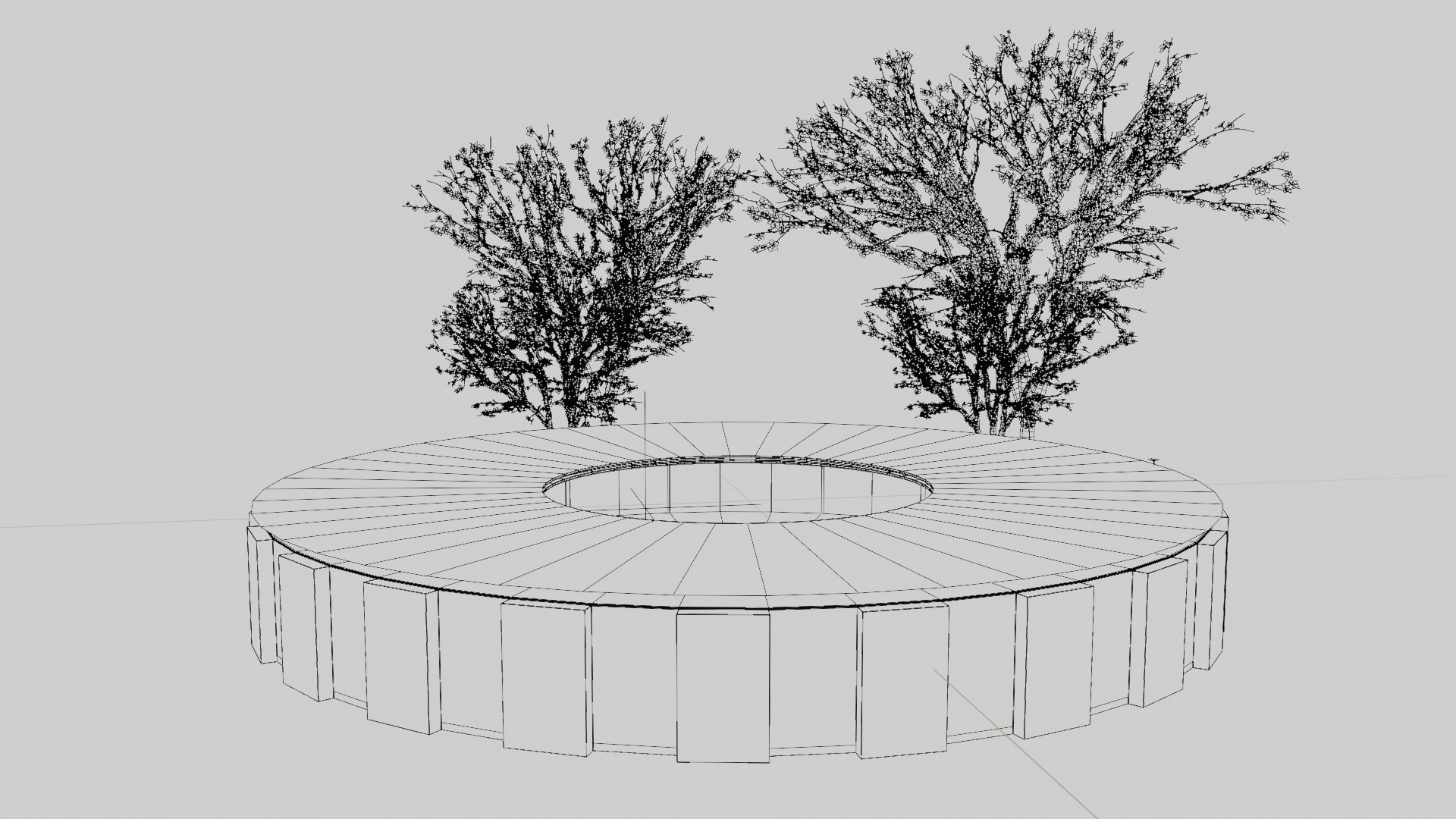 3D Vr Gallery 3d Model Plus4 Trees Model - TurboSquid 1985320