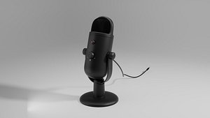 Studio Microphone 3D model