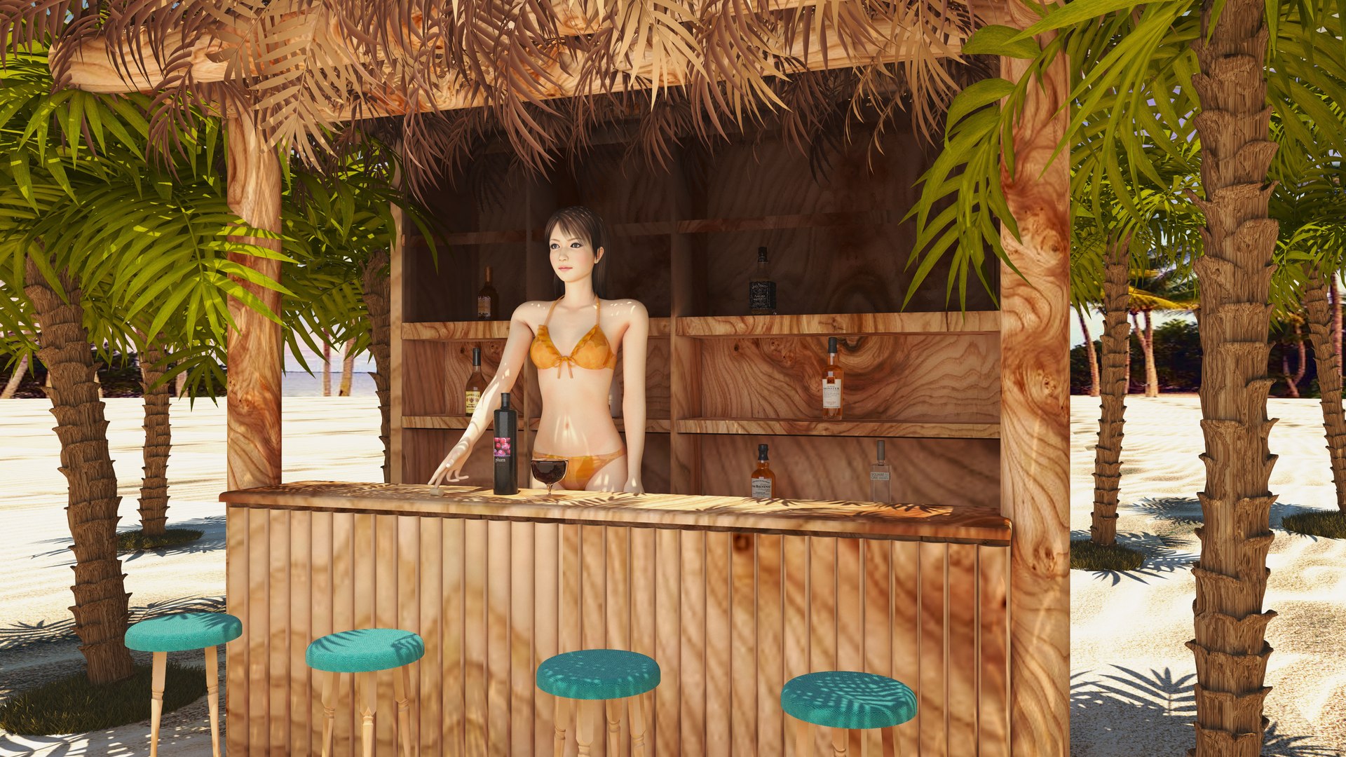 Beach Bar 8K 3D model https://p.turbosquid.com/ts-thumb/1J/pNLfmu/9B/hawaibarrender01/jpg/1712244439/1920x1080/fit_q87/99f0f5604f9a83b93fd7824224868ba655c7490d/hawaibarrender01.jpg