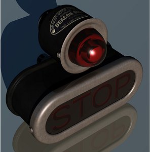 3D beacon motor lamp mfg