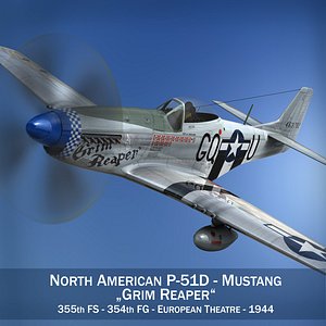 North American P-51D Mustang - Grim Reaper