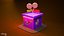 Candy Shop hand painted Blender low poly