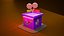 Candy Shop hand painted Blender low poly