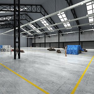 exhibition hall model