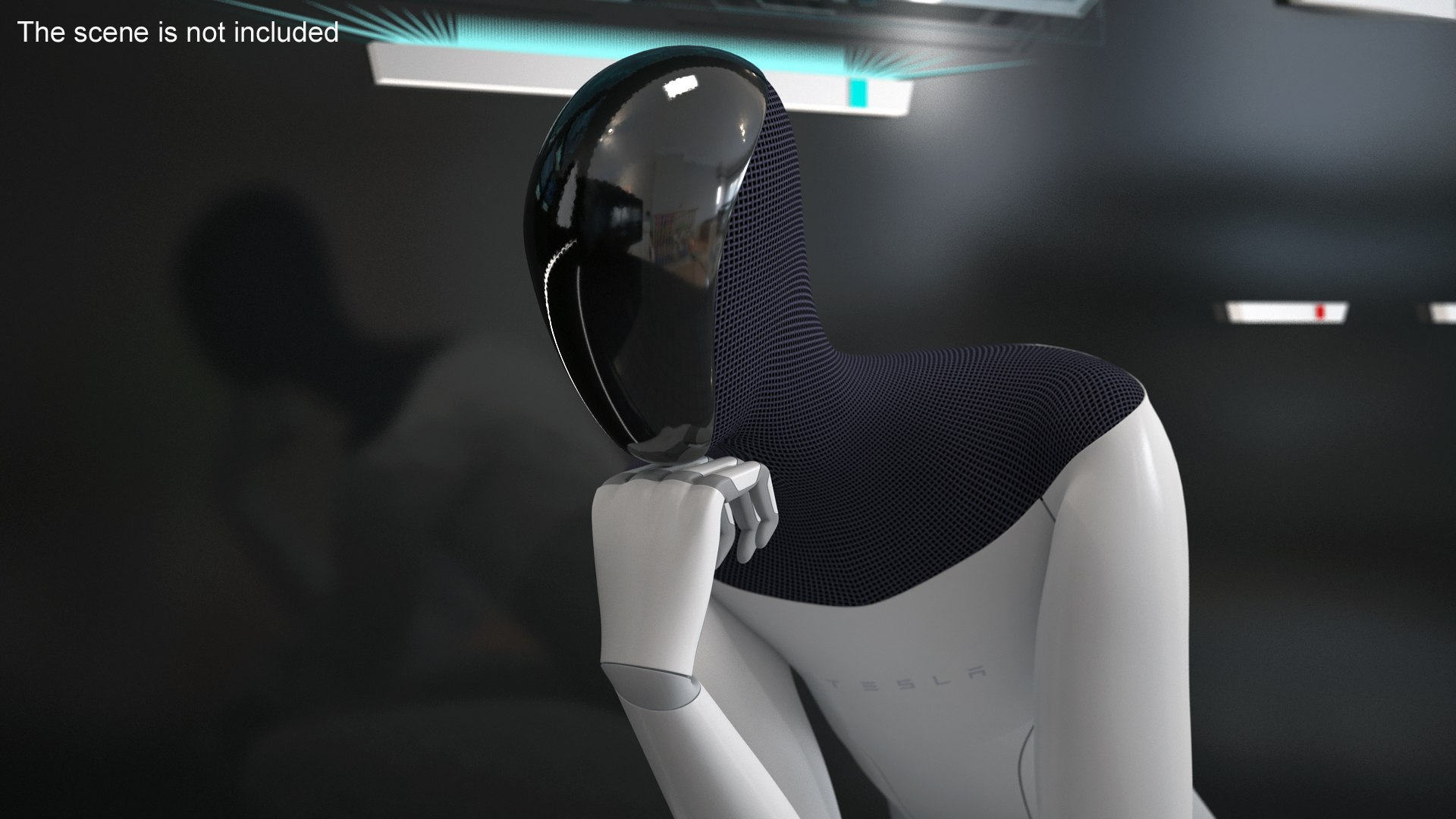 3D Model Tesla Bot In Trump Cap Rigged For Cinema 4D - TurboSquid 2341246