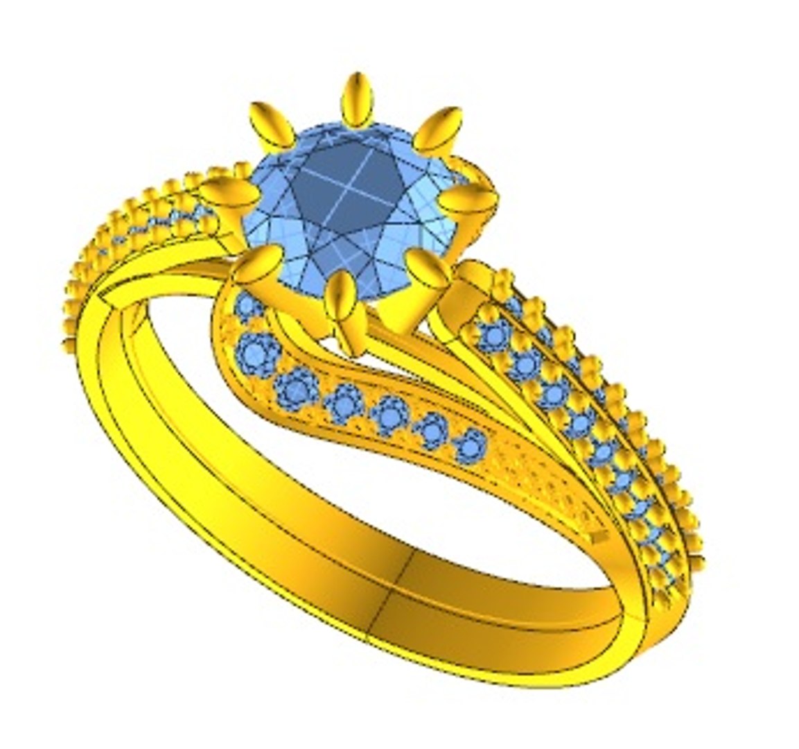 Ring Jewellery 3D Model - TurboSquid 1613591