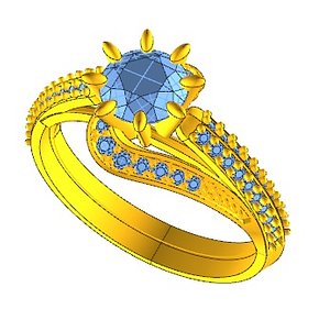 ring jewellery 3D model