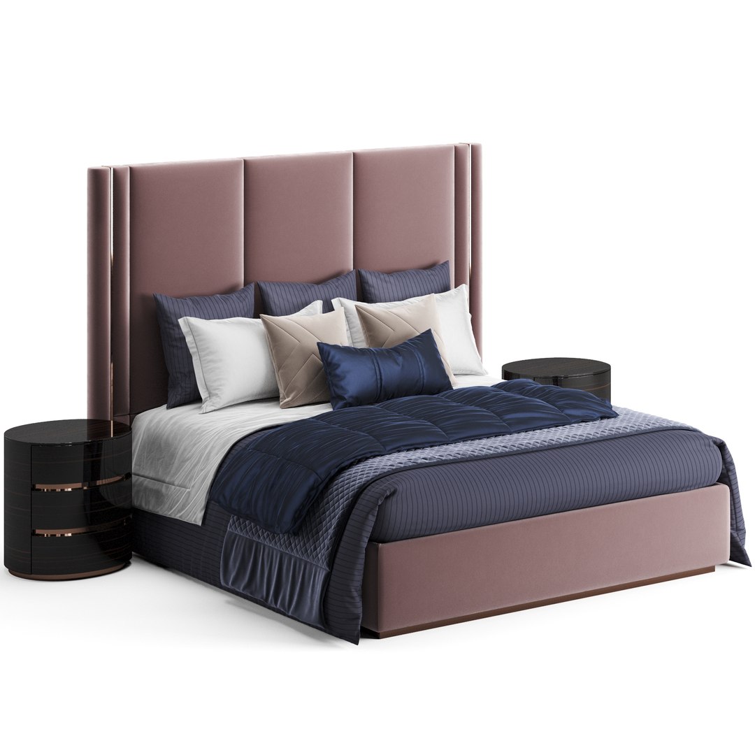 3D Fendi Casa Adone Bed Model - TurboSquid 1794394, image size:1080x1080