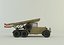 Katyusha rocket launcher vehicle 3D