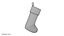 Christmas sock VrayFur