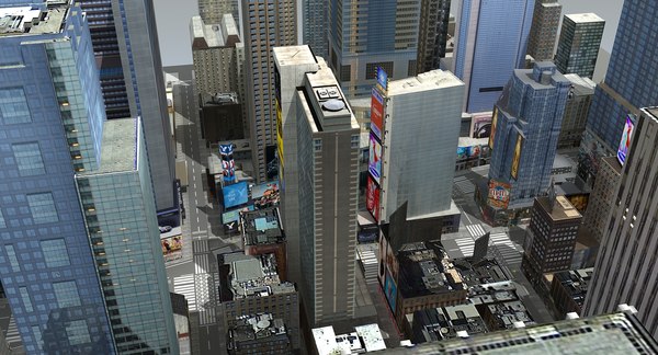 modelo 3d Times Square de Nueva York - TurboSquid 1136251