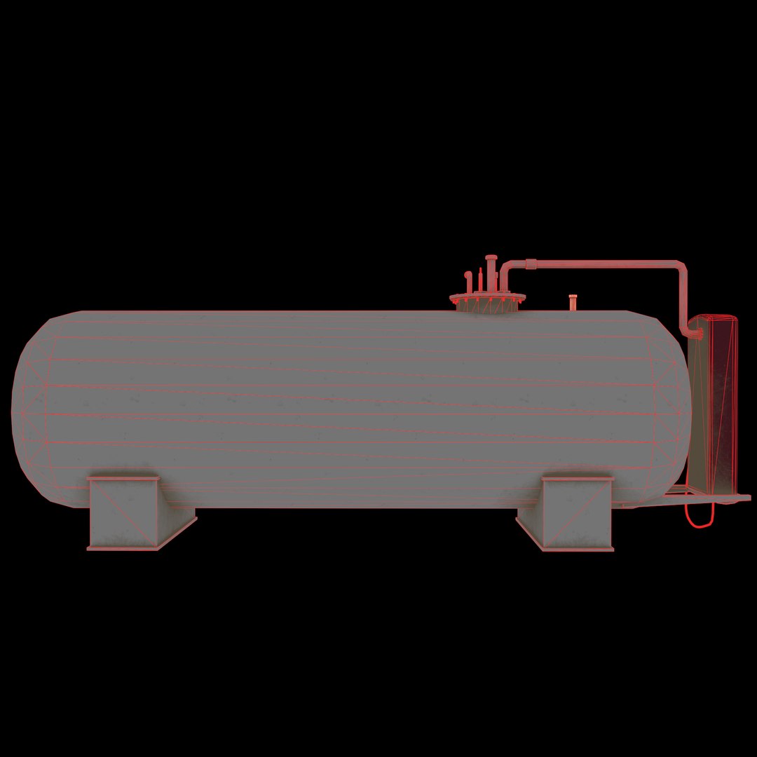 3D Model Retro Fuel Tank - TurboSquid 1849788