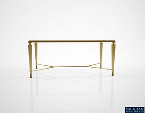 3D vaughan brockton gilded coffee table