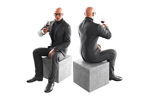 3D Richard Seat Wine