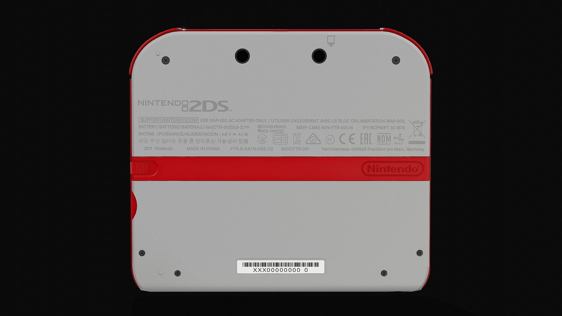 3D Nintendo 2DS Handheld Console model https://p.turbosquid.com/ts-thumb/1K/XjgYUv/6R/10006/jpg/1726865278/1920x1080/fit_q87/23d10634a0719199290cb97dbe5cb7eec4b476a1/10006.jpg