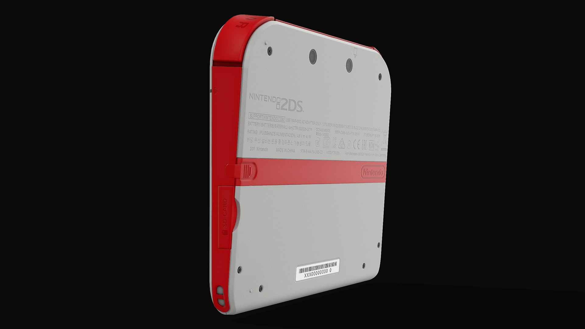 3D Nintendo 2DS Handheld Console model https://p.turbosquid.com/ts-thumb/1K/XjgYUv/vX/10005/jpg/1726865277/1920x1080/fit_q87/fd26bdf219df1446300bc2c02f4f08892f132c35/10005.jpg