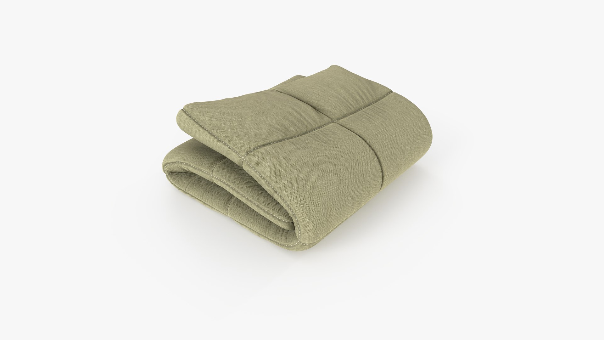 Blanket Green 3D Model TurboSquid 2302958