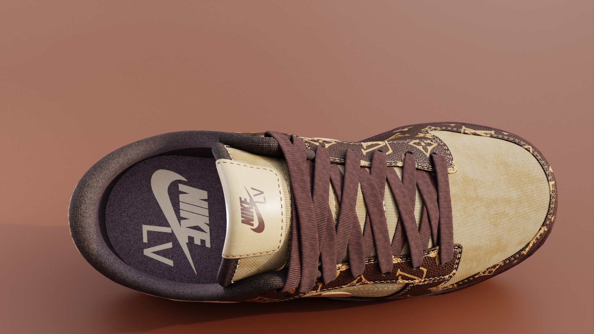 louis vuitton nike dunks