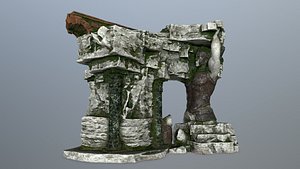 temple 3D model