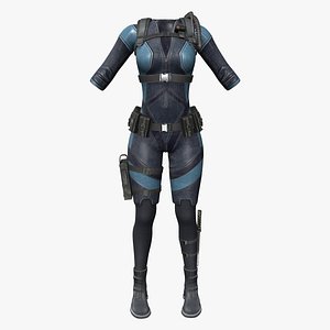 Cyberpunk Space Combat Suit
