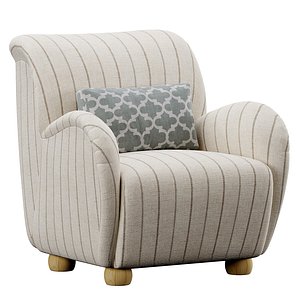 3D model Baird Accent Chair
