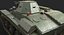 Tank T 60 Soviet Vray