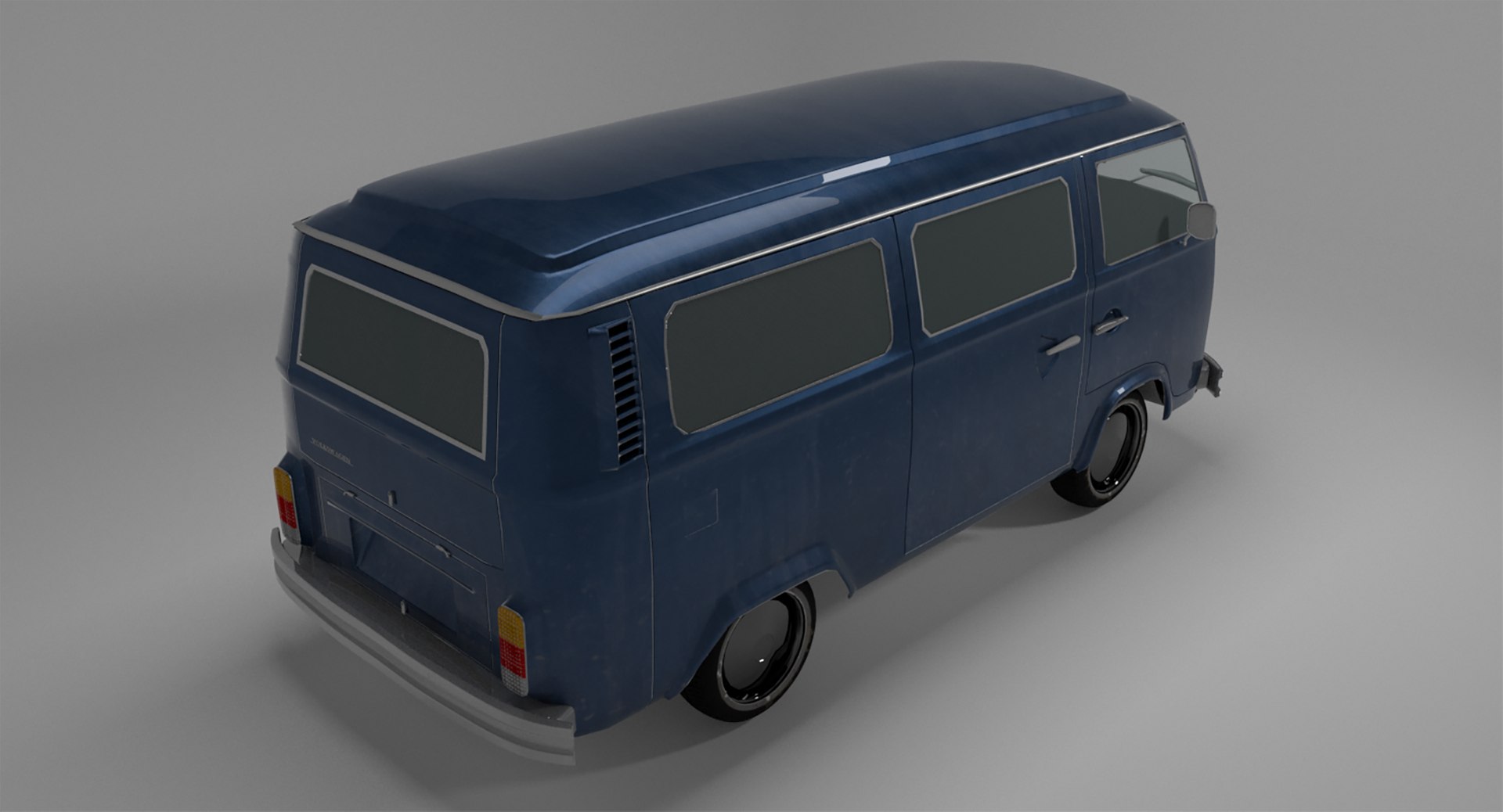 Volkswagen-T2 3D Model - TurboSquid 2015930