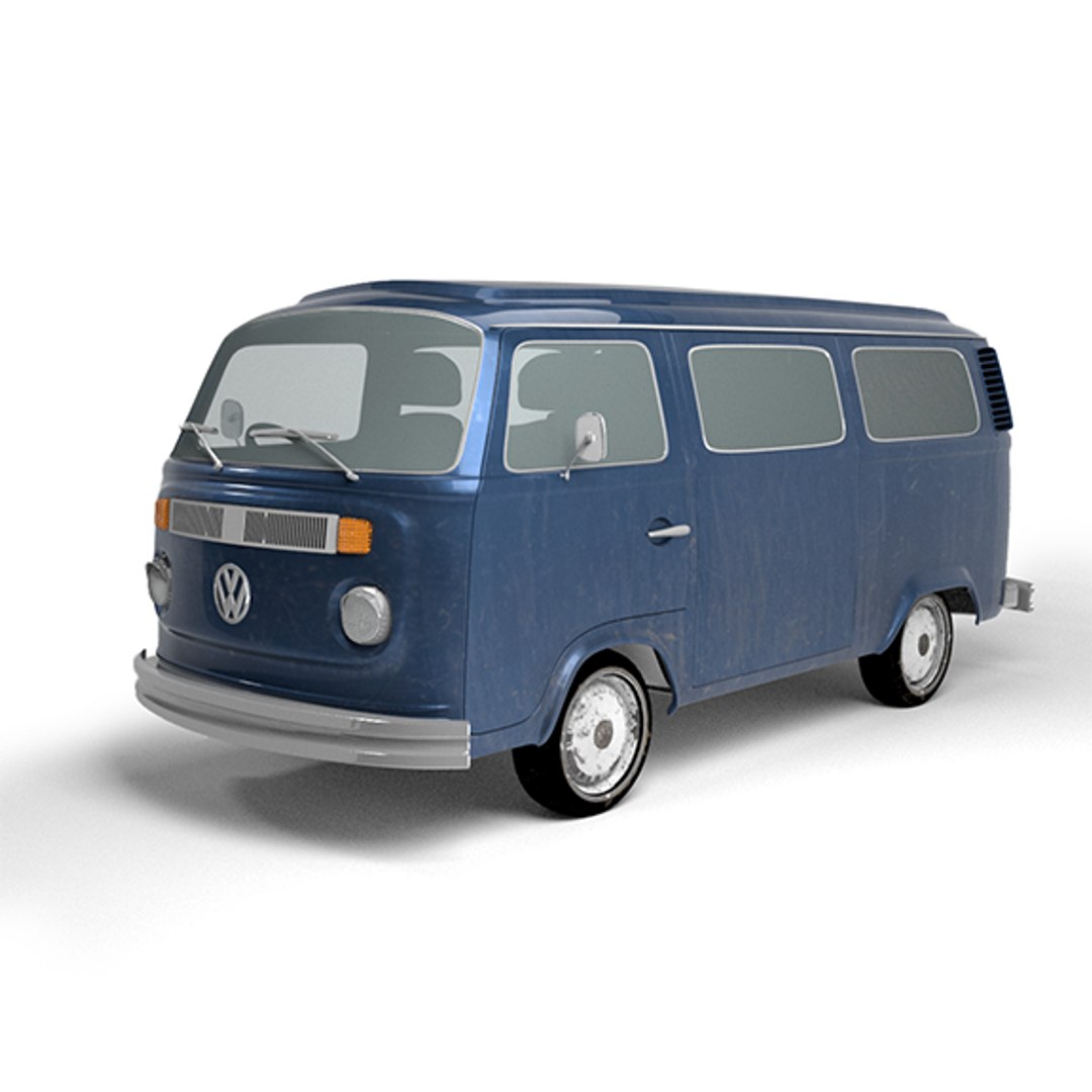 Volkswagen-T2 3D Model - TurboSquid 2015930