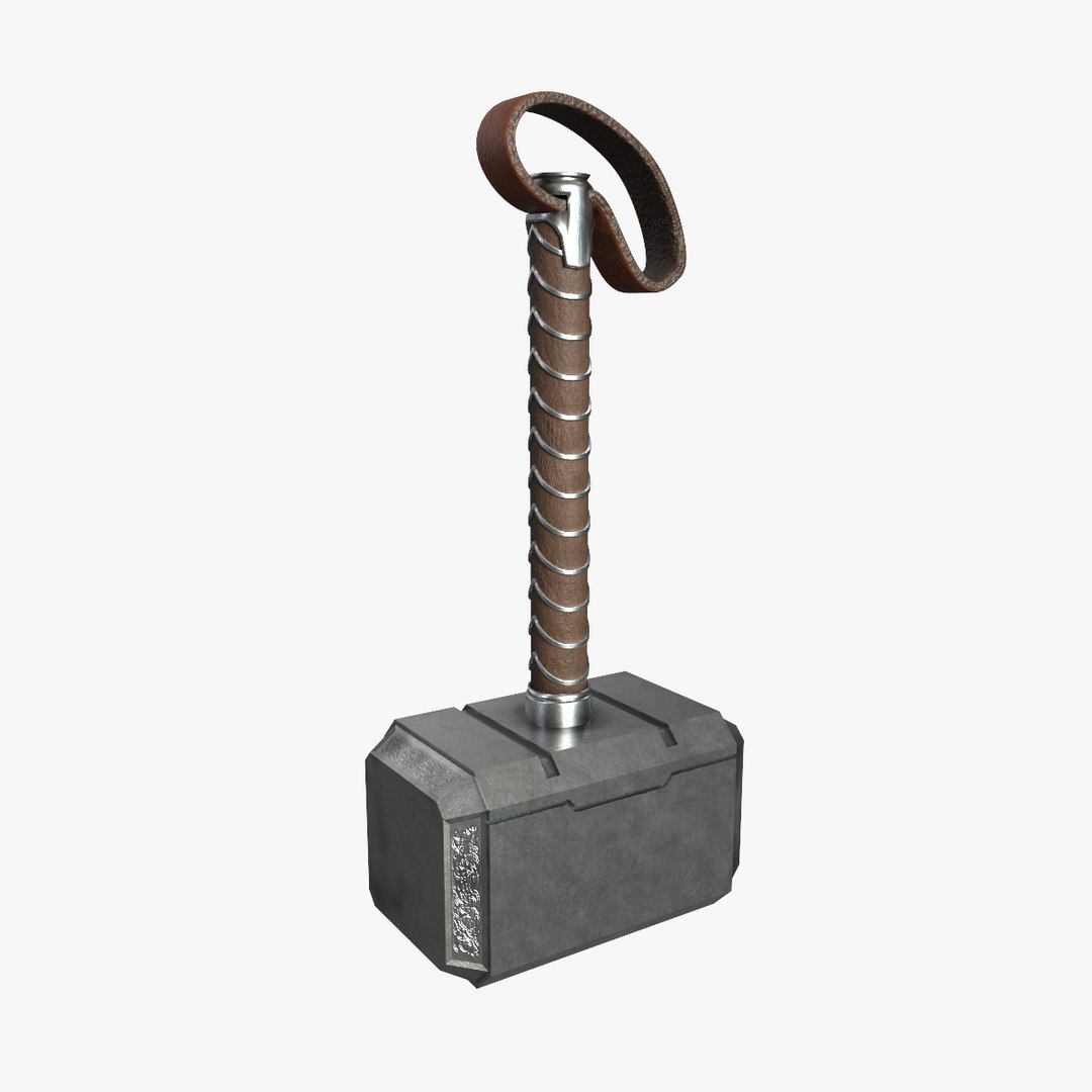 3D Thor S Hammer Model - TurboSquid 1207852