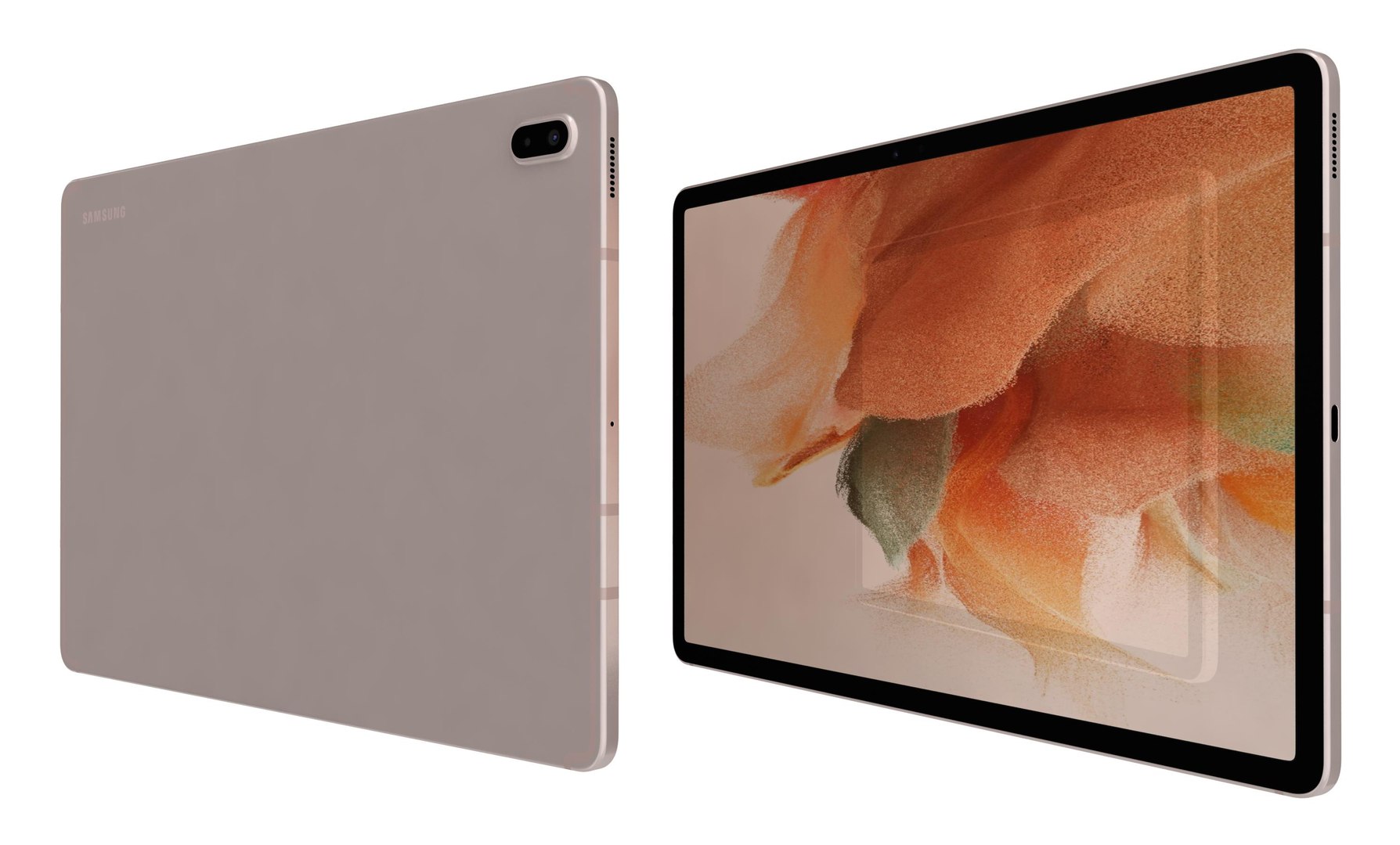 Samsung Galaxy Tab S7 FE Pink model https://p.turbosquid.com/ts-thumb/1K/oJUijs/hR/10/jpg/1623903756/1920x1080/fit_q87/2d4392d49f7632c1592116bce26eeecdcdda8d0f/10.jpg