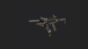 Pistol 3D Model 029 model