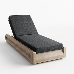 3D model chaise lounge