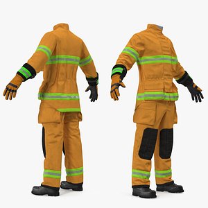 3D rescuer suit model
