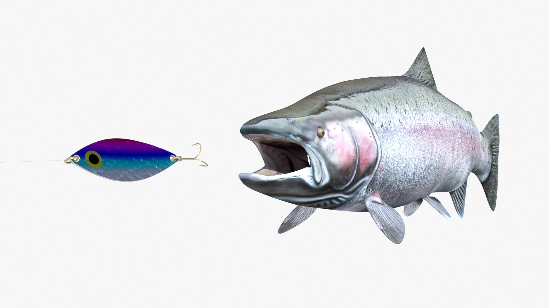 3D Steelhead Fish Trout Model - TurboSquid 1694062