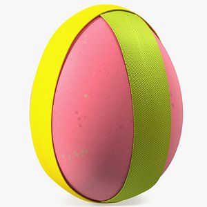 Easter Egg with Ribbon 3D model