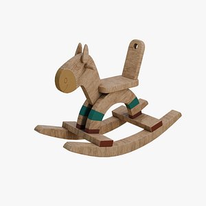 3D model Rocking Horse