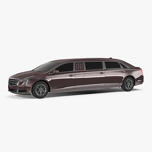 3D door limousine generic simple