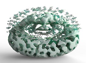 bacteria protein 3D model