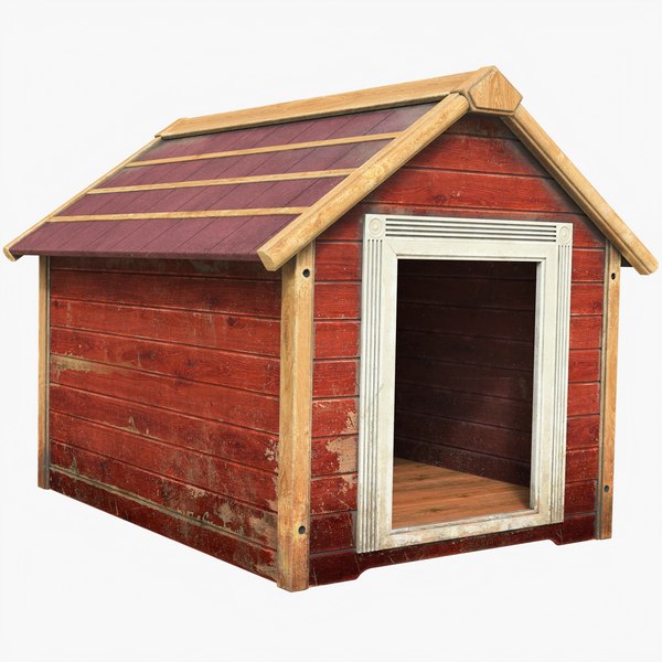 Dog House 01 a 3D