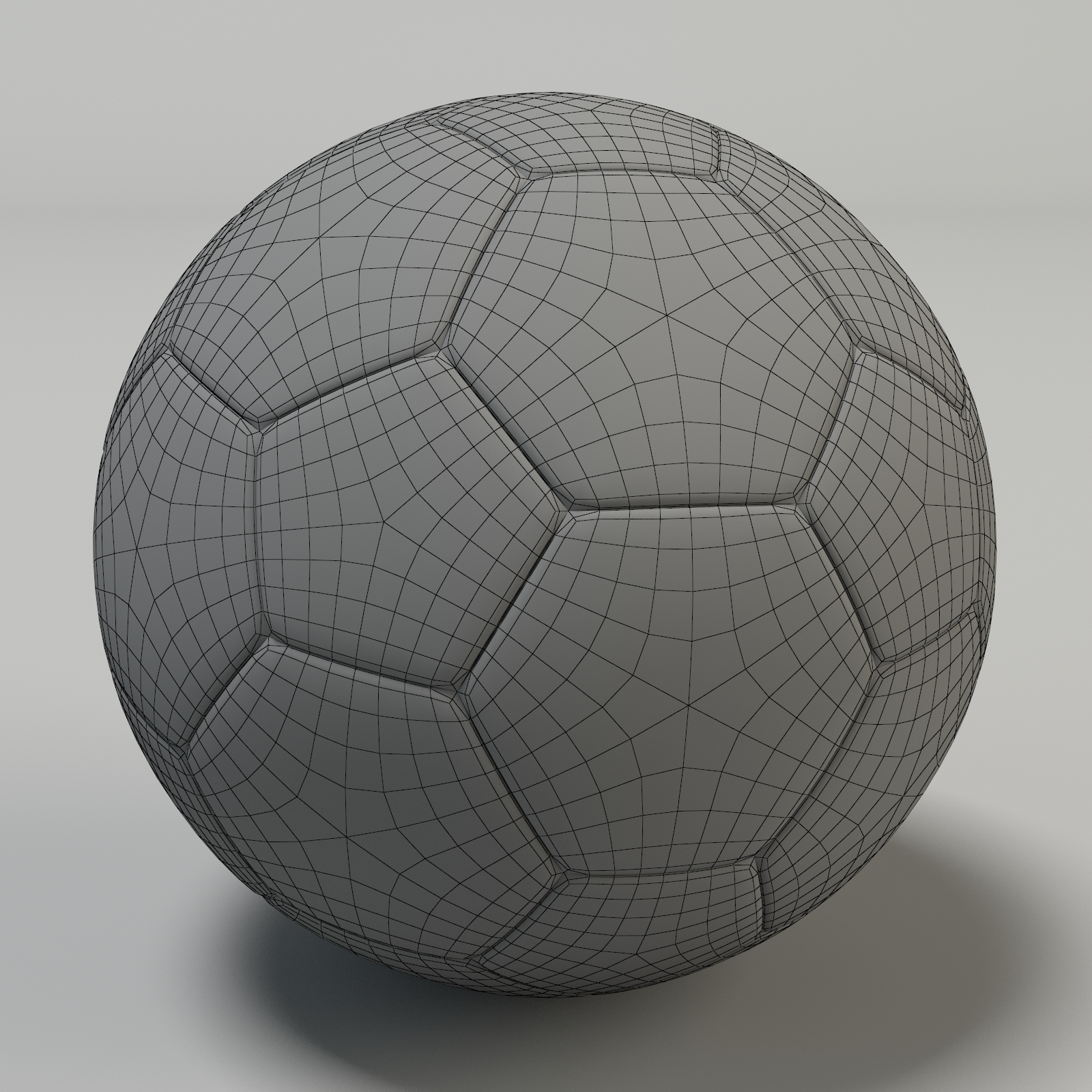 soccer ball 3d model