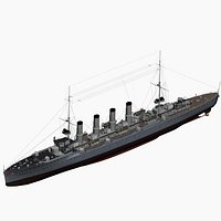 Small Cruiser Karlsruhe(1914) Class Imperial German Navy