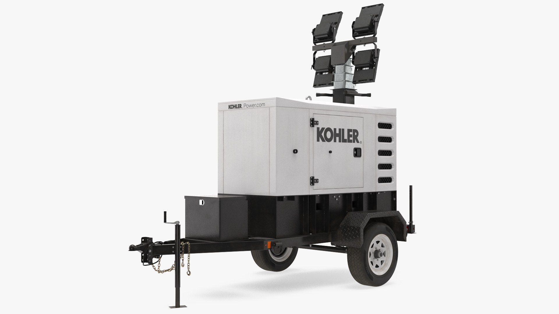 Kohler Mobile Generator 3D model preview