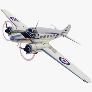 Avro Anson 3D model