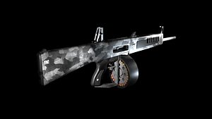 shotgun weapon 3d model
