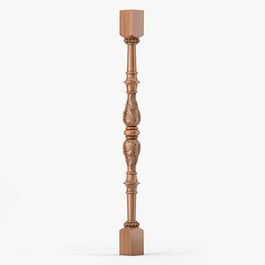 decorative baluster b002 3D