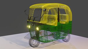 Indian Autorickshaw CNG 3D model