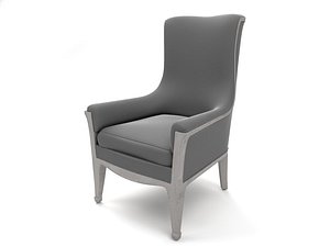 360 view of Louis Vuitton Cocoon armchair 3D model - 3DModels store