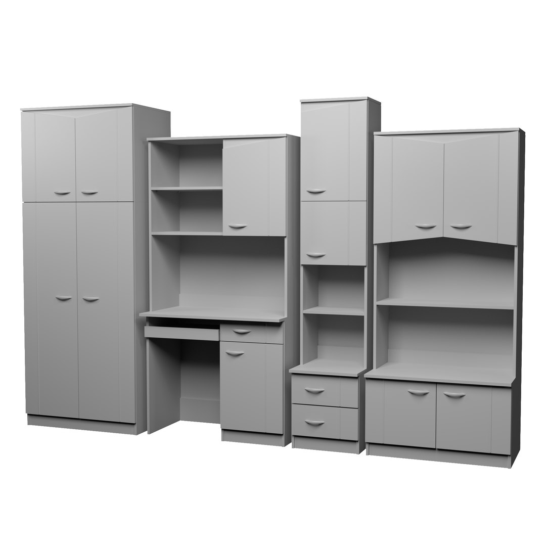 3D Youth Furniture Model TurboSquid 2139020